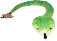 Wild Republic Groefkopadder knuffel - groen - 137 cm - pluche