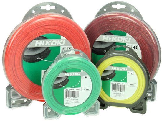 Hikoki Accessoires HiKOKI Maaidraad 3.3mm x 23m - zwart - spiraalvormig - 781053