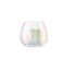 L.S.A. Windlicht, Glas, Mother Of Pearl, 14.5 X 14.5 X 12.8 cm