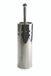 Galileo Casa Tandenborstelhouder WC, staal, wit/zilver, 9,5 x 9,5 x 33,5 cm