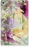 B2Ctelecom Housse arrière pour Lenovo Tab M10 Plus (3e génération) Letter Painting