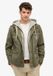 Superdry - Rookie Field jack met capuchon - Heren - Buitenjassen - Dusty Olive Green - XXL