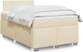 Maison Exclusive - Boxspringbed met matras, crème, 120x200 cm, textiel