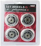 Nils Extreme Wielen en Lagerset - 72x24mm - 82A - ABEC-7