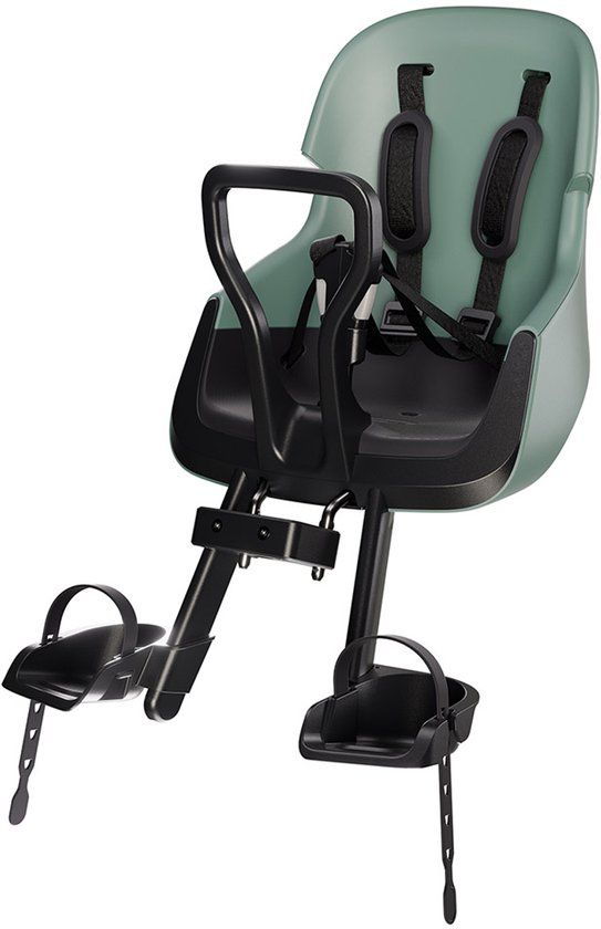 Bobike Exclusive Evolve Mini Voorste Kinderzitje - Light Green