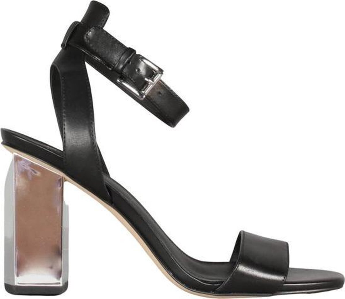 Michael Kors Petra Ankle Strap Dames Sandalen - Zwart - Maat 40