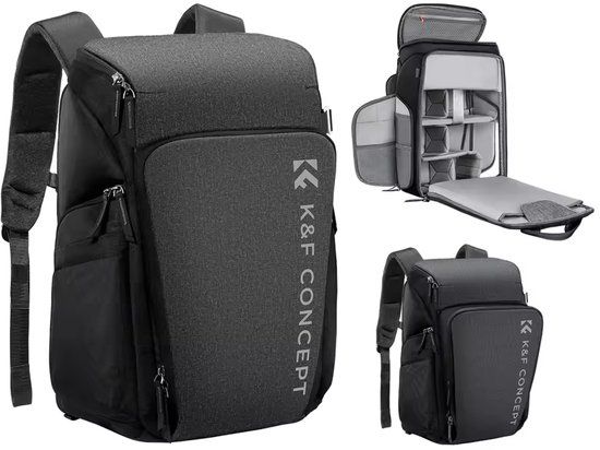 K&F Concept Alpha Air Backpack 25L rugzak foto camera video cameratas fototas rugtas