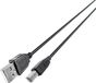 Grundig câble USB-A vers USB-B 2.0 2 mètre noir