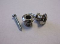 Dunlop JIM DUNLOP Straplok Traditioneel - nikkel 50 stuks, riembevestiging