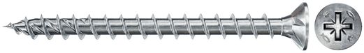 Fischer Power-Fast II 4,0 x 40 PZ2 - verzonken kop - voldraad - blauw verzinkt (1000st)