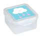 3482 Safta Lunchbox Wolken Blauw 13 x 7.5 x 13 cm