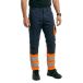Mascot Safe Supreme Broek met kniezakken 15679-860 - donkermarine/hi-vis oranje - C62 - 82