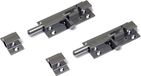 Dulimex B.V. 2x pièces serrure à profil - laiton chromé 5,2 x 2,5 cm