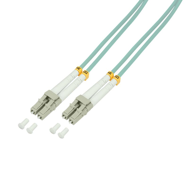 LogiLink Fiber Optic Cable - 0.5m - LC - LC - Blue