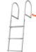 Vevor Dockladder 3 Verwijderbare Treden Aluminium Pontonbootladder