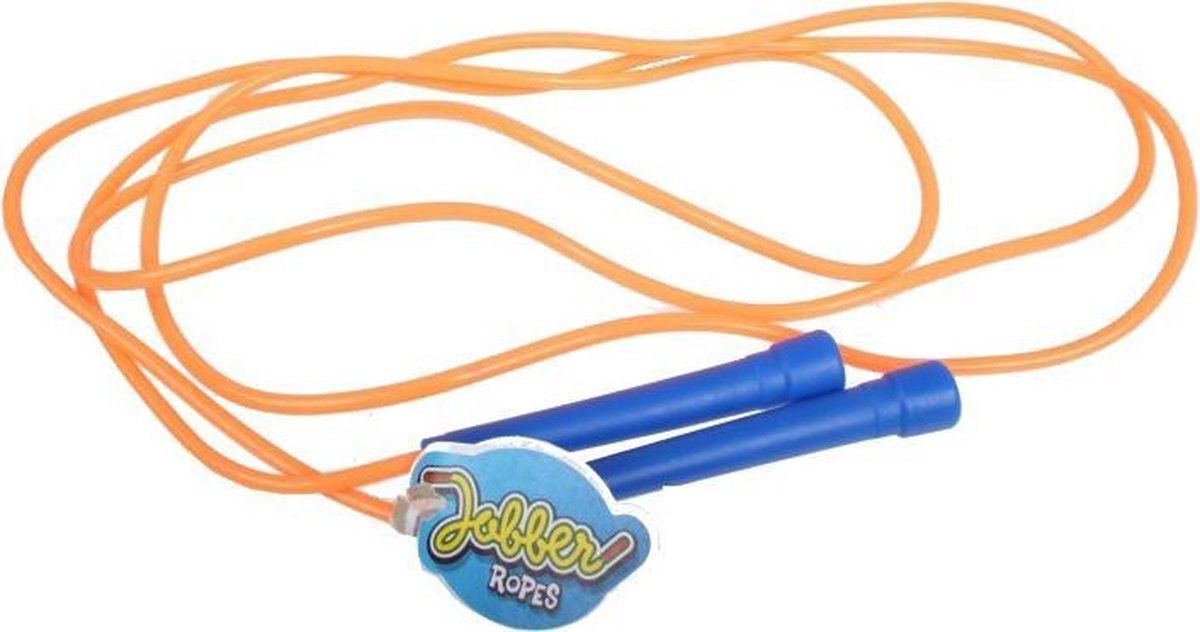 Jobber Speedrope Springtouw - Oranje - Plastic - 8711915007085
