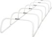 Select Trainingshorden V22 (6 stuks) - Wit, 23 cm