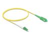 Delock 83235 InfiniBand en Glasvezelkabel 1 m LC SC LC/SC Geel