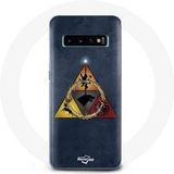 Maniacase Samsung Galaxy S10 Edge Hoesje Game of Thrones Seizoen 8 De IJzeren Troon Driehoek Baratheon Lannister Stark en Targaryen Logo