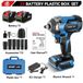StarTech Accu slagmoersleutel 18V - Borstelloze schroefmachine - 1200 Nm koppel - 1200W motor - 6800 omw/min, 7200 slagen per minuut - Set met 2 accu's
