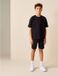 Next Jongens T-shirt en Short Set - Zwart