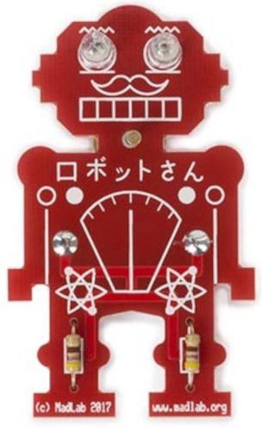 Whadda Exciting Electronics Whadda WSL108 - Mr. Robot - DIY Soldeerkit - STEM - 9+ jaar