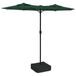 VidaXL Parasol dubbel dak 316x145 cm groen