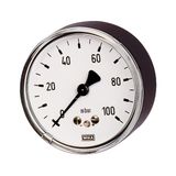 RIEGLER 102554-6820 capsuleveermanometer, G 1/2 achter excentr., 0-25 mbar, Ø 100, 1 st.