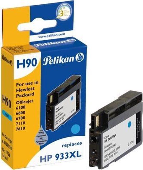 Pelikan H90 - Inktcartridge / Cyaan