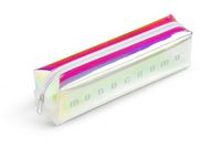 Iridescent Pencil Case White