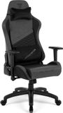 SENSE7 Spellcaster Senshi XL - Gamestoel Stof - Ergonomisch - Belastbaar tot 160kg - 2D Armsteunen - Zwart/Grijs