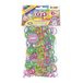 CRAZE LOOPS BAG 600 - Loom Bänder Nachfüllpack mit 600 Gummibänder & 10 Verschlüsse, Farbmix, 100% hautfreundliches Silikon