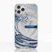 Starboard Coque de Téléphone Compostable Apple iPhone 11 Pro - Vague bleue