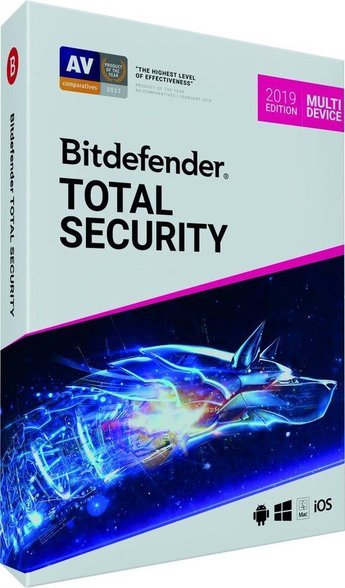 Bitdefender Total Security 2019 - 10 gebruikers - 2 jaar