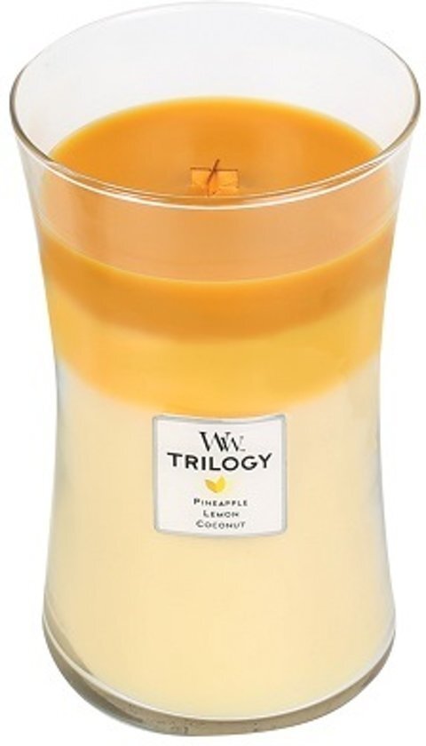 Woodwick Fruits of Summer Trilogy Large Candle