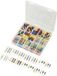 TRU COMPONENTS 739925 Assortiment kabelschoenen 0.50 mm² - 2.50 mm² Blauw, Geel, Rood, Wit 382 stuk(s)