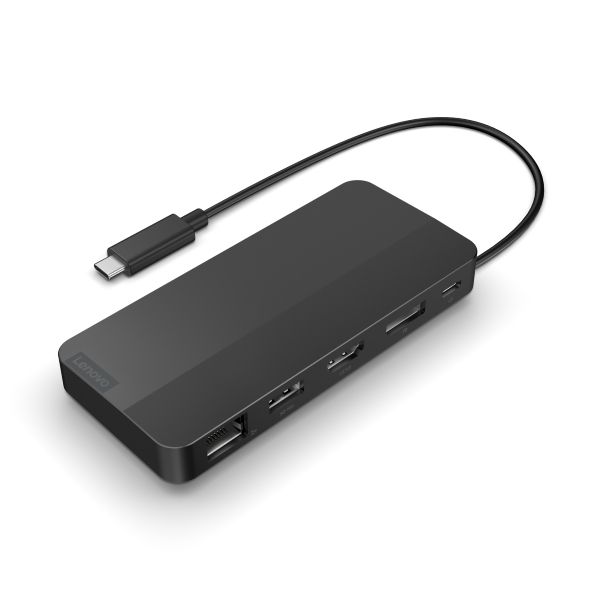 Lenovo USB-C Dock - 4K, HDMI, DisplayPort, Ethernet - Black