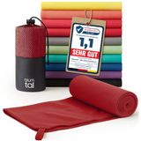 Blumtal Sporthanddoek - Microvezel - 180 x 90cm - Donkerrood