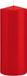 Trend Candles Cilinderkaars/stompkaars - Rood - 8 x 20 cm - 119 Branduren