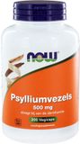 NOW Psylliumvezels 500 mg (200 vegicaps)