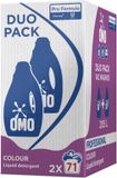 Omo Professional Vloeibaar Wasmiddel Color - 71 Wasbeurten Pro Formula - 2 x 5 liter - Voordeelverpakking