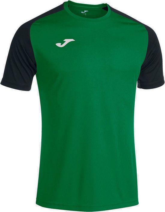 Joma Academy IV Shirt Korte Mouw Heren - Groen / Zwart - XL