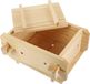 Markenlos Badkamerwandplank - matwit - roestvrij staal - 31 x 12 x 3 cm