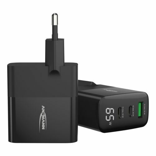 Ansmann HC365PD USB Charger 65W - Black - Indoor