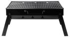 Koolgrill - Gril pliable et portable - 51 x 30 x 23 cm - Acier - Noir