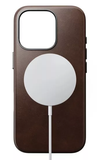 Nomad Traditional Leather Case - iPhone 16 Pro Max | Horween - Bruin