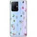 Montee de fleurs Bedrukt siliconen hoesje compatibel met Xiaomi Mi 11T 5G, Xiaomi Mi 11T Pro 5G