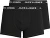 Jack & Jones Junior JACK&JONES JACJON TRUNKS 2 PACK NOOS JNR Jongens Onderbroeken Zwart Katoen/Elastaan Maat 176