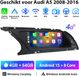 Junsun 8,8 zoll Autoradio Geschikt voor Audi A5 Multimedia 2009-2016 Accessoires, 4GB+64GB, Draadloze CarPlay & Andriod Auto, DAB+, GPS-navigatiesysteem, Bluetooth, Stuurwielbediening, 4G Lte, Octa-core processor