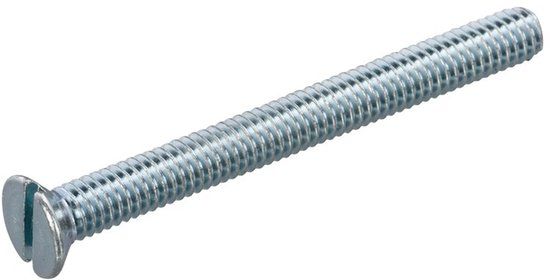 Hoenderdaal Fasteners Hoenderdaal Metaalschroef M5x12mm DIN965-H Platkop 200 stuks